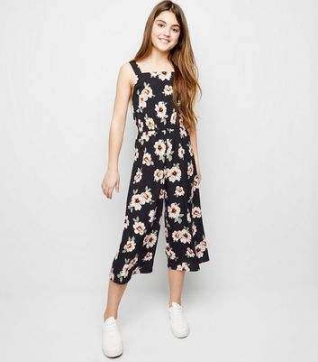 floral jumpsuit for girls