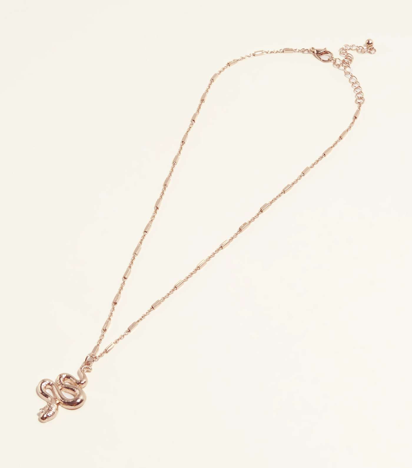 RE:BORN Gold Snake Pendant Necklace