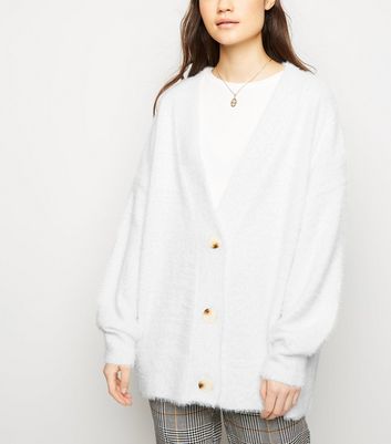 Oversized on sale fluffy cardigan