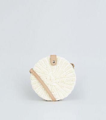 new look wicker bag