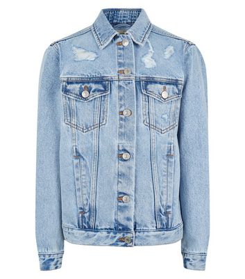 new look girls denim jacket
