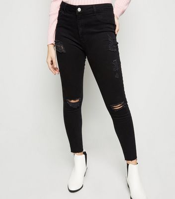 new look black jeans