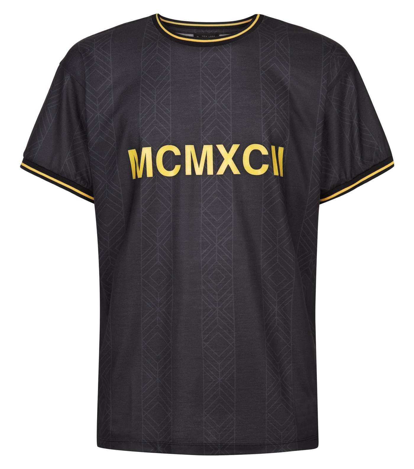 Black Tipped MCMXCII Logo T-Shirt Image 4