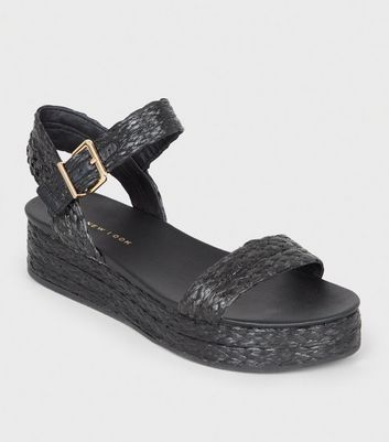 ladies flatform sandals uk
