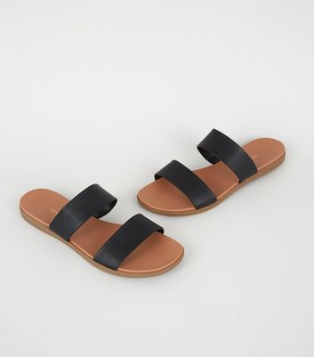 2 strap footbed sandals
