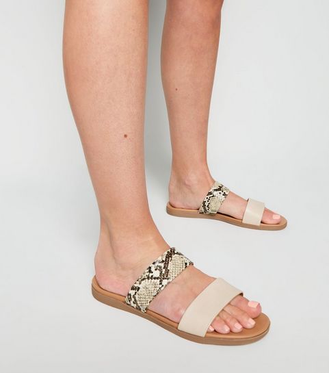 newlook flat sandals