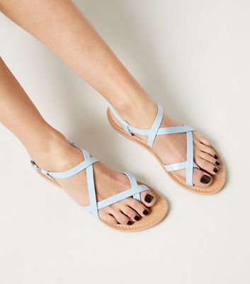 adviicd Navy Blue Sandals Women's Rhinestone Beach Flat Thong Sandals  Trendy - Walmart.com