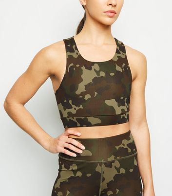 camo bralette