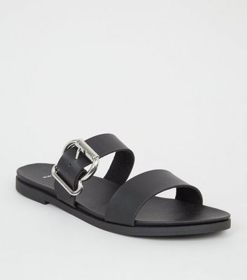 new look footbed sandals