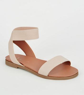 new look footbed sandals