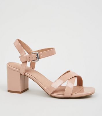 nude shoes newlook