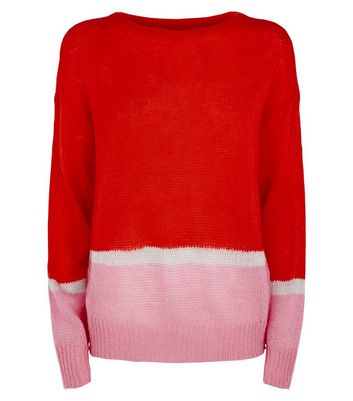 Red 2025 glitter jumper