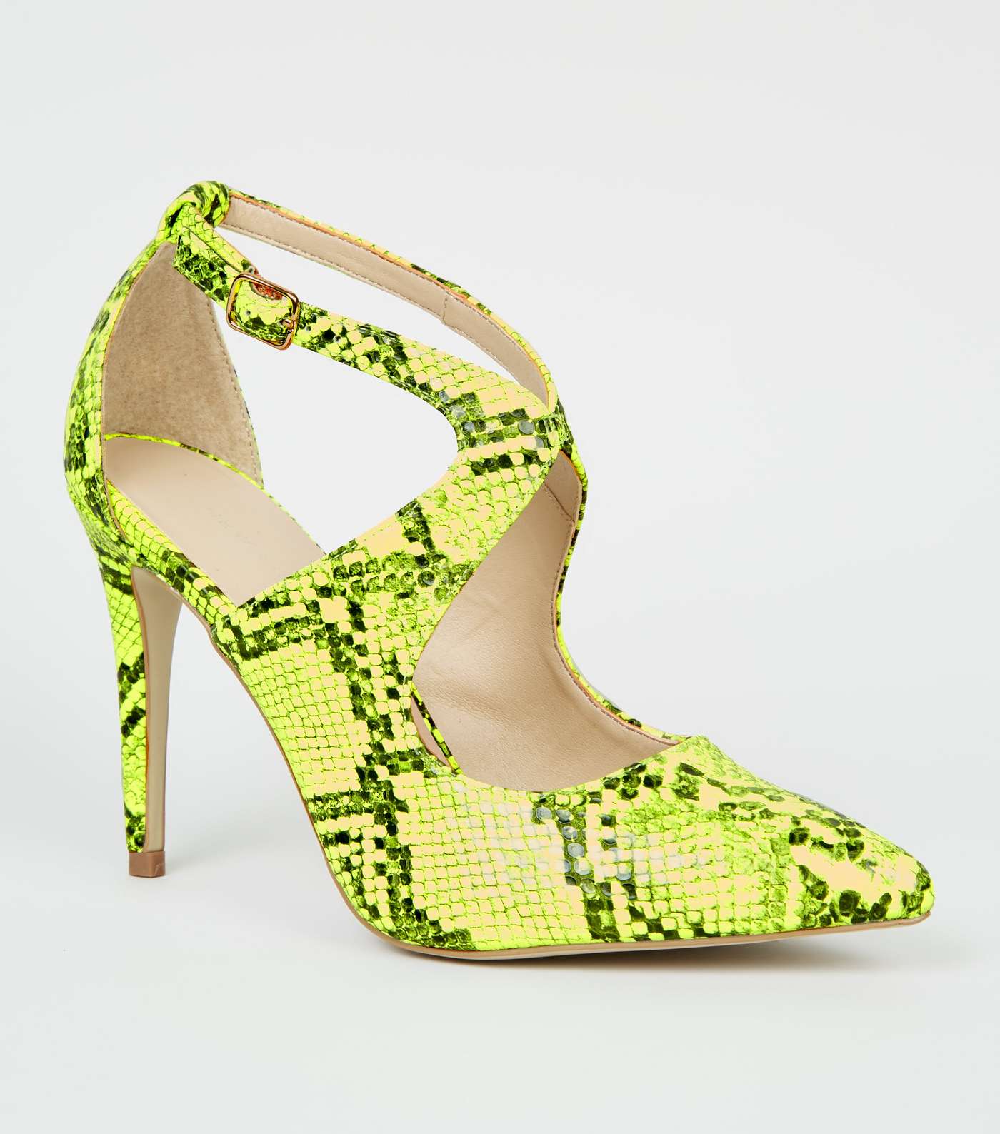 Yellow Neon Faux Snake Courts