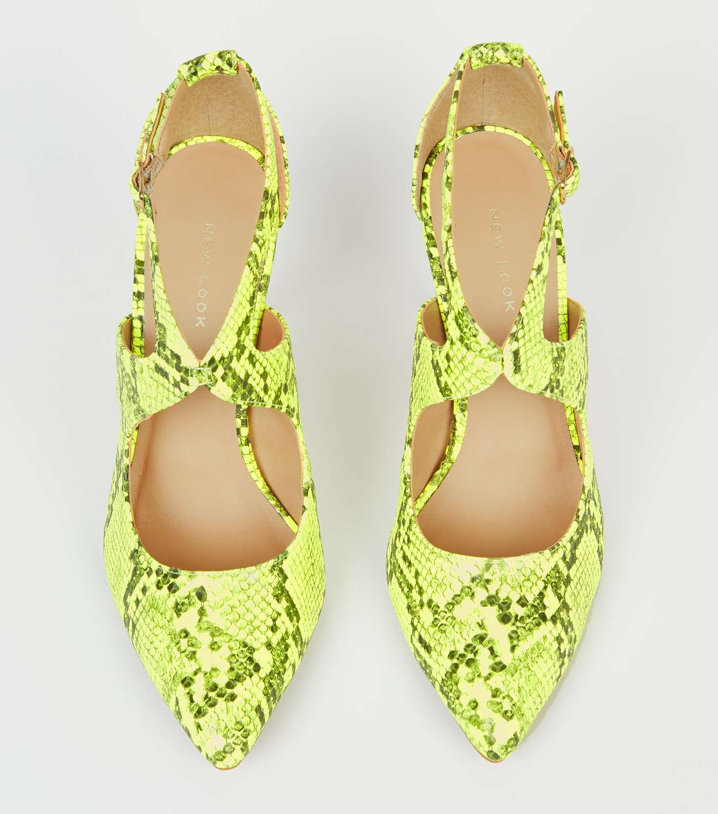 Yellow Neon Faux Snake Courts Image 3