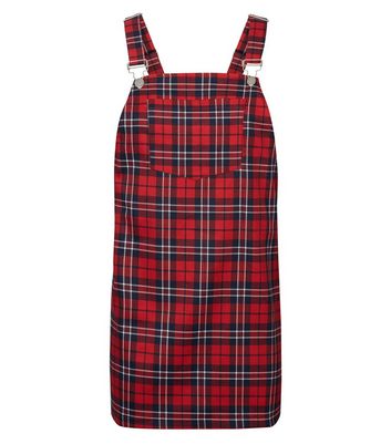 Cameo Rose Check Pocket Front Pinafore Dress New Look shop for Cameo Rose Check Pocket Front Pinafore Dress New Look at Shopo
