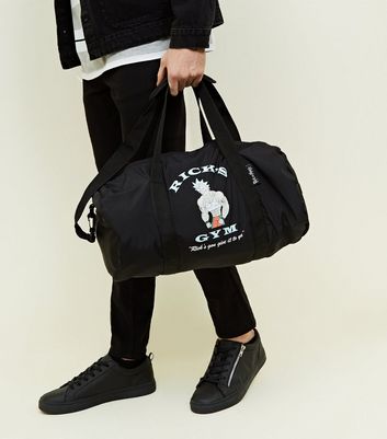 rick and morty gym bag