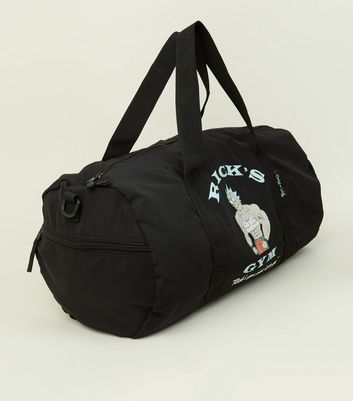 rick and morty gym bag