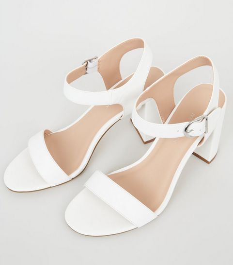 White Heels | White Stilettos & White Platform Heels | New Look