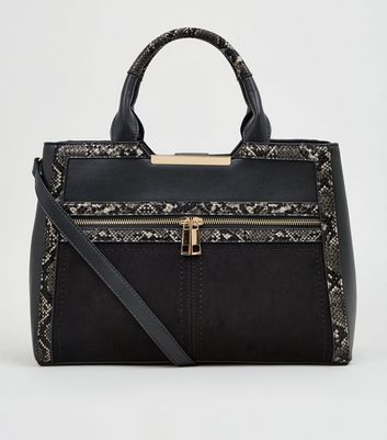 new look snake bag