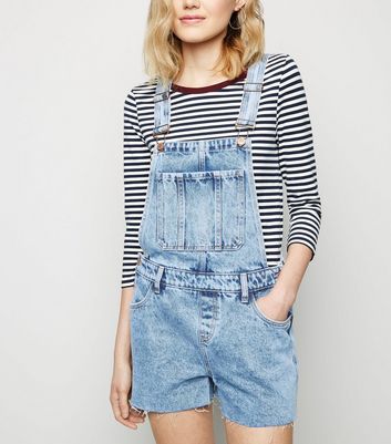 acid wash dungarees