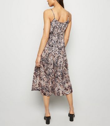 Oasis sales snakeskin dress