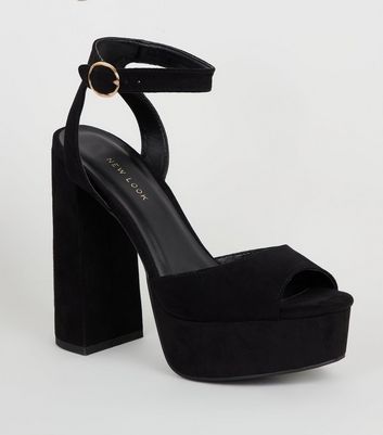 new look platform shoes