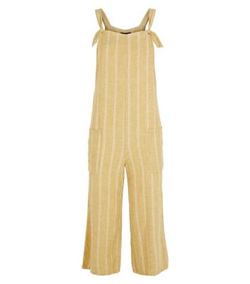 new look linen dungarees