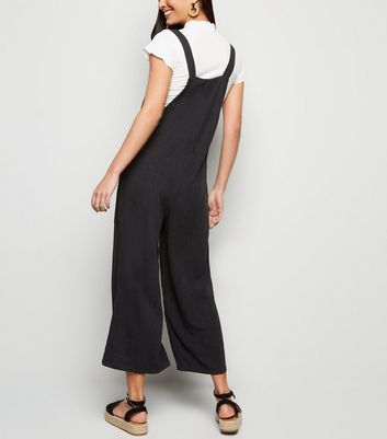 new look linen dungarees