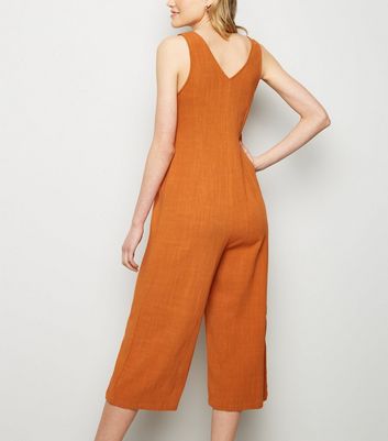 New look linen jumpsuit online