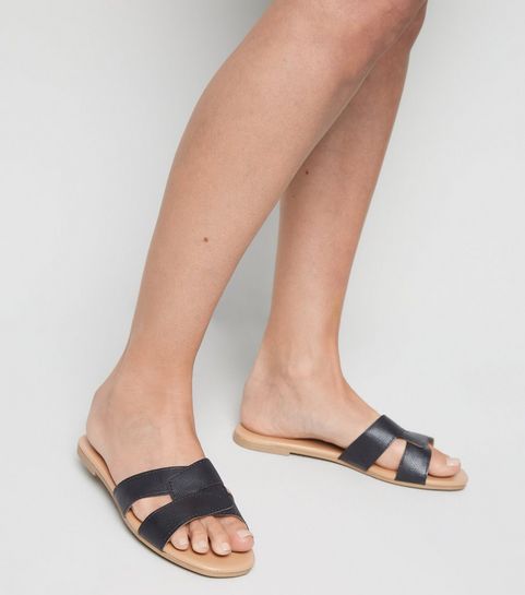 newlook flat sandals