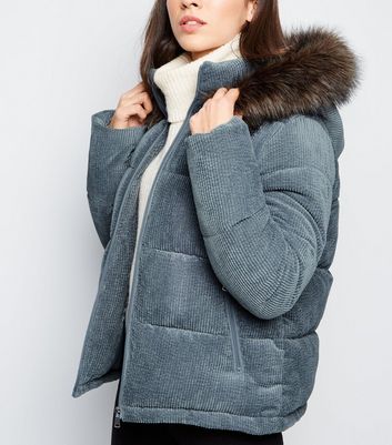 grey cord jacket womens