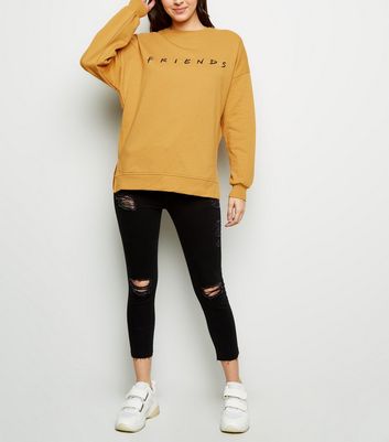 mustard hoodies womens