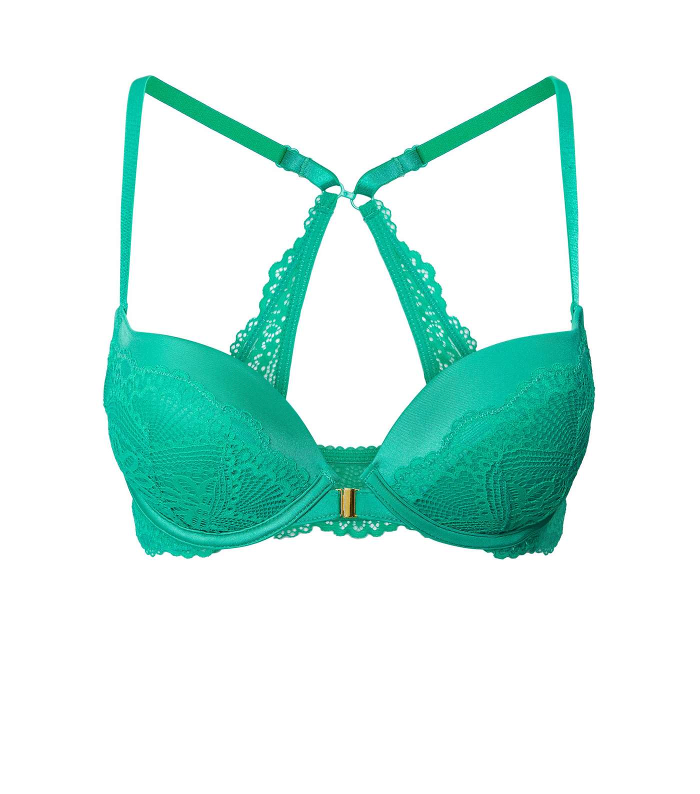 Green Lace Multiway Push-Up Bra Image 3