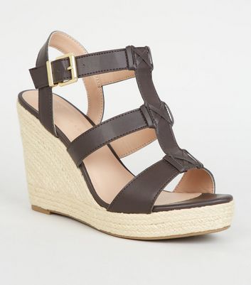 strappy espadrille wedge sandals