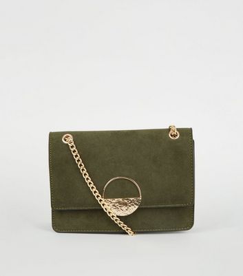 gold handbags new look