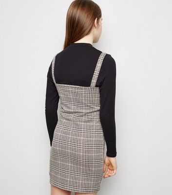 bodycon pinafore