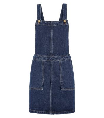 Tall Blue Denim Mini Pinafore Dress New Look shop for Tall Blue Denim Mini Pinafore Dress New Look at Shopo