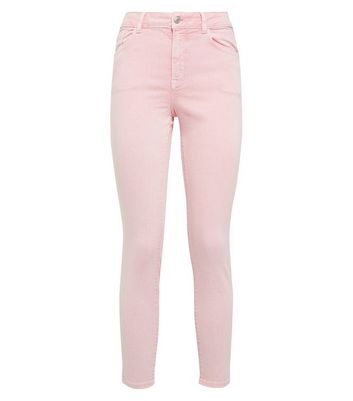petite pink jeans
