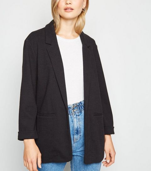 Black Crosshatch Blazer