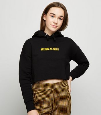 girls black sweatshirt