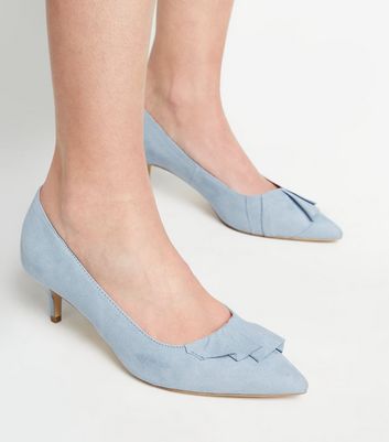 blue kitten heels uk