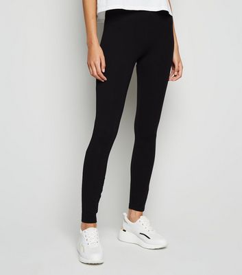 Black High Waist Leggings | New Look