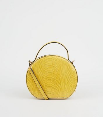 new look yellow bag