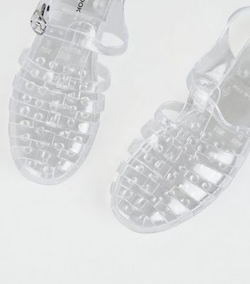 clear jelly slippers