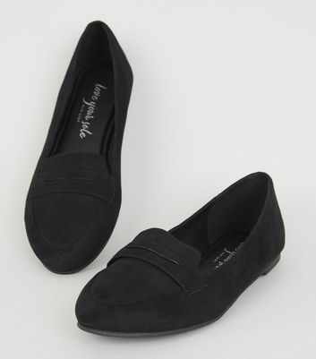 new look penny loafers