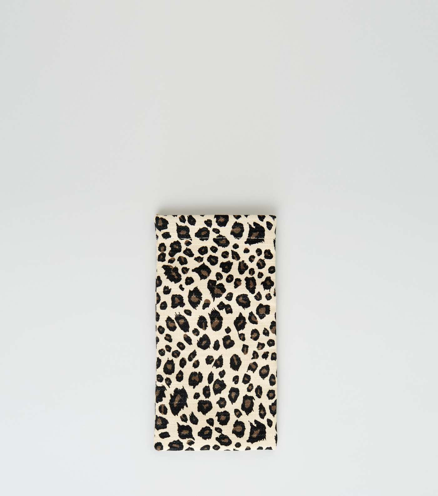 Light Brown Leopard Print Sunglasses Case