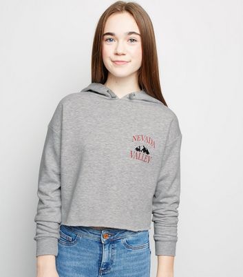 girls grey hoodie