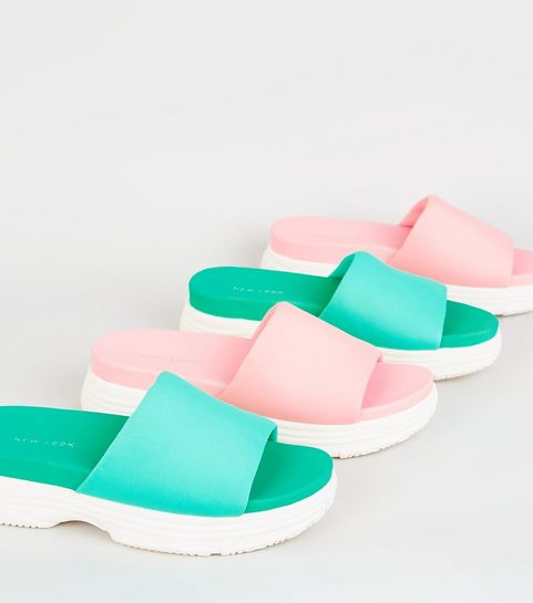 Women's Sliders | Slip On Shoes & Slide Sandals | New Look