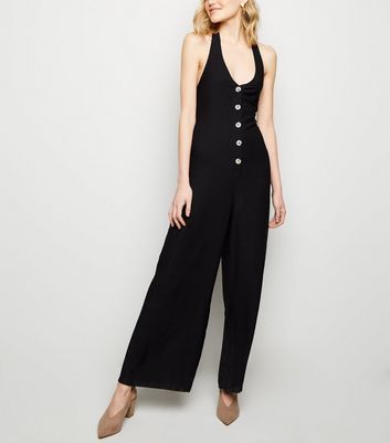 new look halter neck jumpsuit