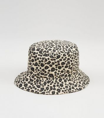 cheetah print bucket hat